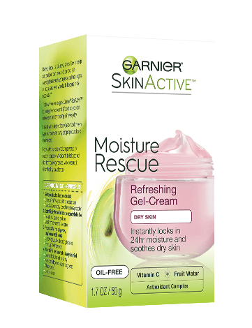 Garnier SkinActive Moisture Rescue Refreshing Gel Cream - Skin Care Product for Dry Skin